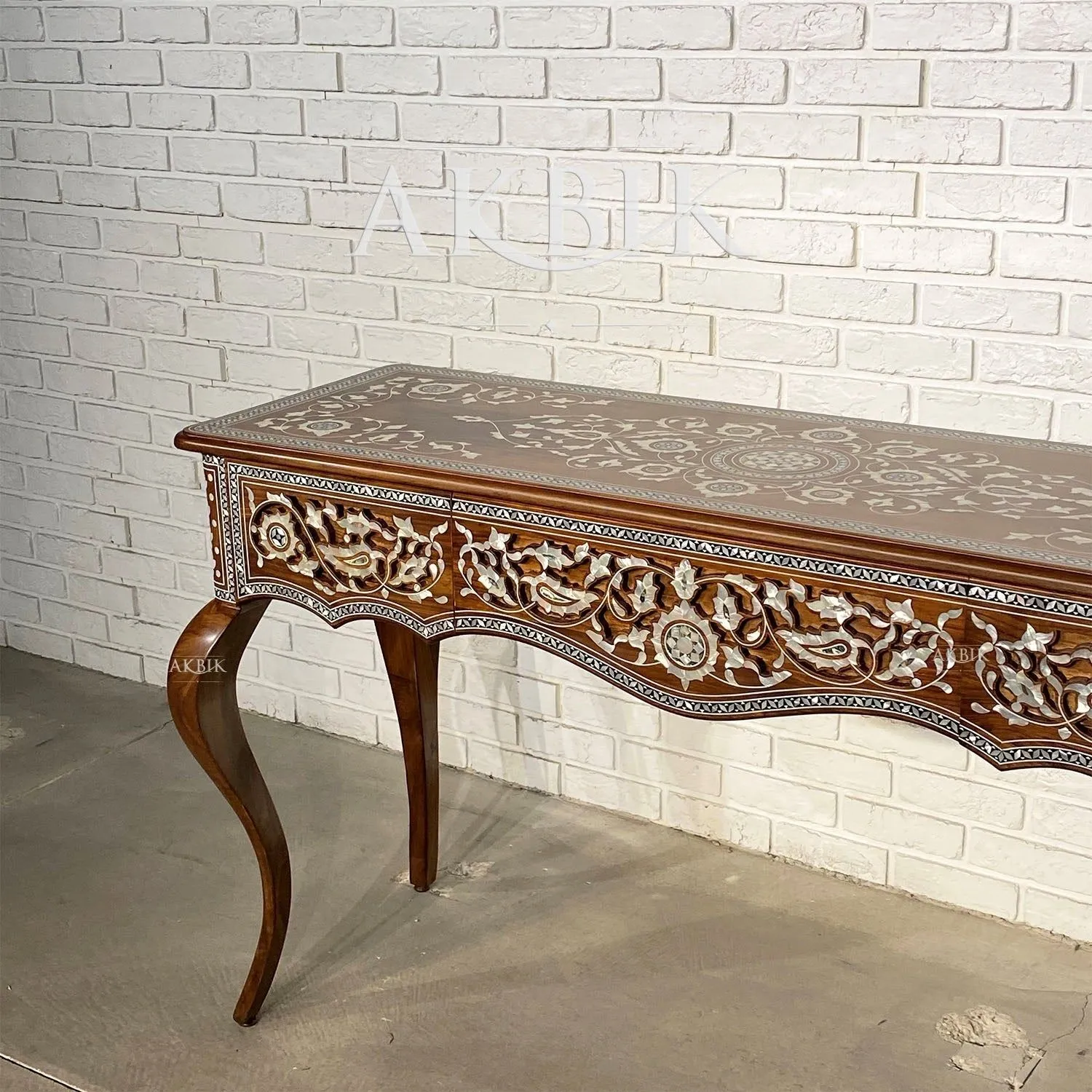 Treasured Abalone & Mother Of Pearl Console
