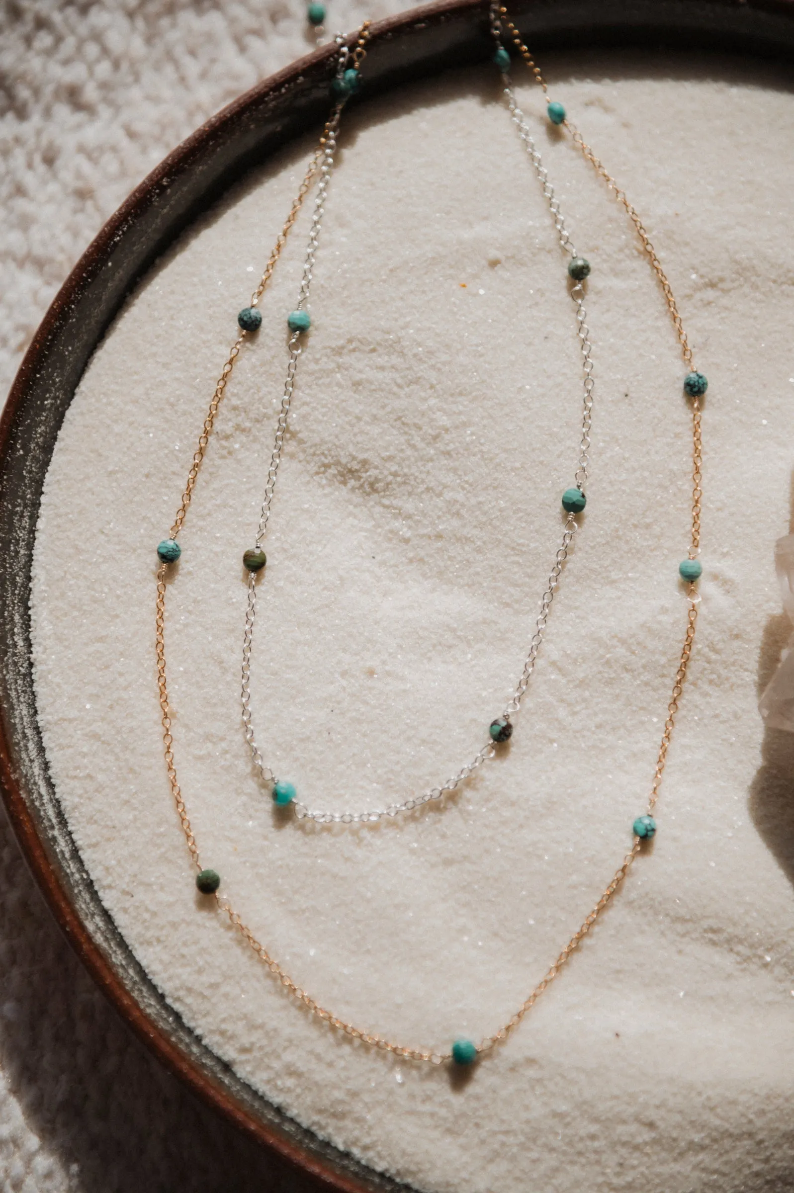 Turquoise Bead Necklace