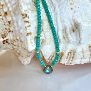 Turquoise Necklace - Athena