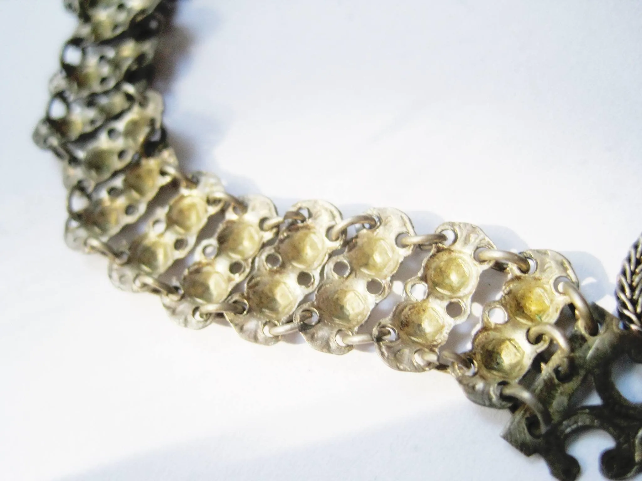 Vintage Art Deco Silver European Bracelet