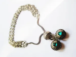 Vintage Art Deco Silver European Bracelet