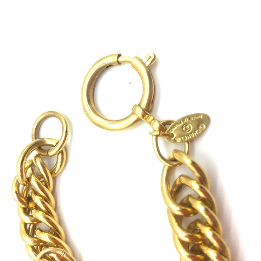 Vintage Chanel Charm Bracelet with Seal Charms