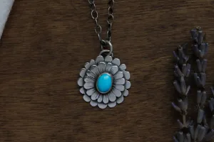 Zinnia Necklace | Lone Mountain Turquoise